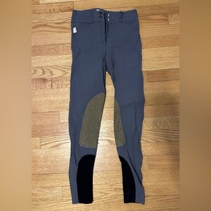 Gray Tailored Sportsman’s Breeches 24R